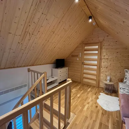 Chalet W Lesie Sauna I Goraca Balia Wellness&spa Grybow