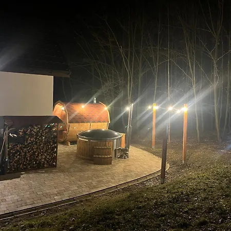 Chalet W Lesie Sauna I Goraca Balia Wellness&spa Grybow